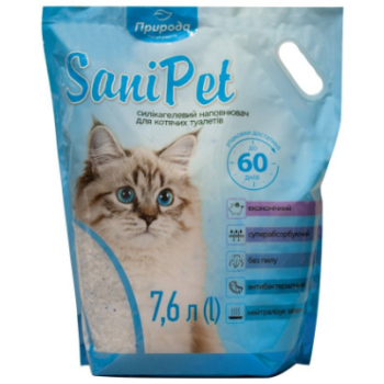 Природа Sani Pet Наполнитель силикагелевый 7,6 л