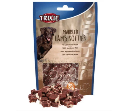 Trixie Ласощі для собак Premio Marbled Lamb Softies Мармурова баранина та риба 100 г