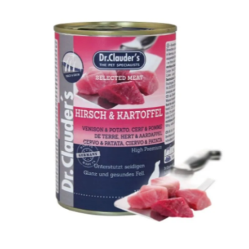 Dr.Clauder´s Консерва для собак Оленина и картофель 400 г