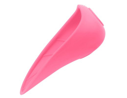 Waudog Silicone Поилка-насадка на бутылку 16,5х9 см розовая