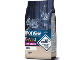 Monge Сухий корм для кошенят Bwild Low Grain Гуска 1,5 кг
