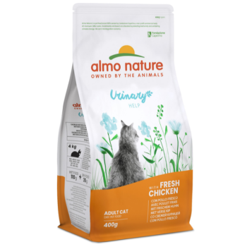 Almo Nature Holistic Сухий корм для котів Urinari Свіжа курка 400 г