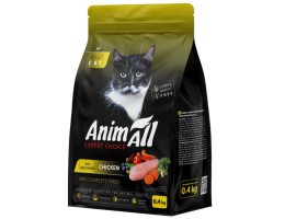 AnimAll Cat Сухий корм для котів Курка 400 г