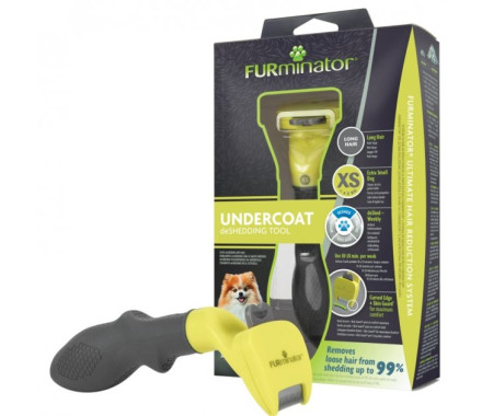 FURminator Фурмінатор для собак з довгою шерстю XS