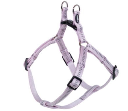 Nobby Шлея для собак Soft Grip M-L 2х50-72 см лиловая