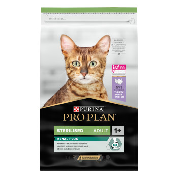 Pro Plan Sterilized Сухой корм для котов Индейка 10 кг