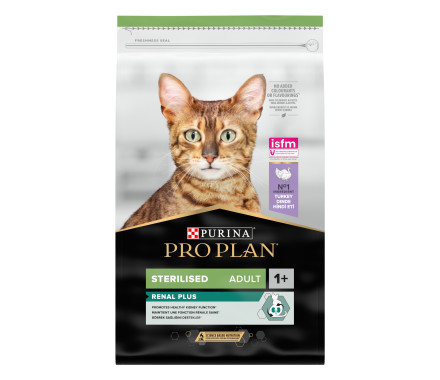 Pro Plan Sterilized Сухой корм для котов Индейка 10 кг