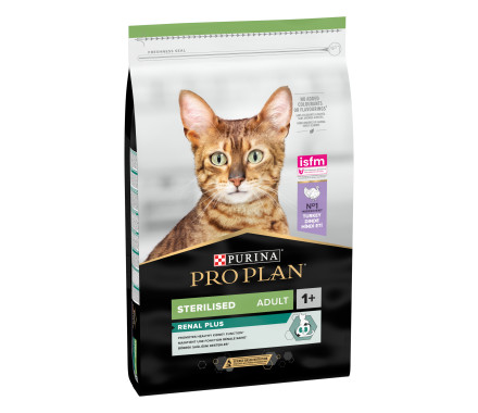 Pro Plan Sterilized Сухой корм для котов Индейка 10 кг