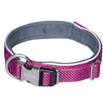 Nobby Нашийник для собак Classic Preno Royal L-XL 2,5-3,5х54-65 см малиновий