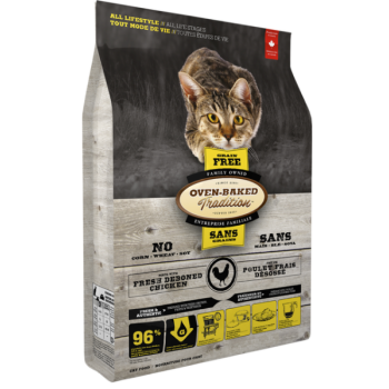 Oven-Baked Tradition Grain Free Сухой корм для котов беззерновой Курица 4,54 кг