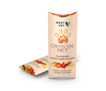 WestVet Парфюм для животных Crystal Pet 5 мл Тропический кальян