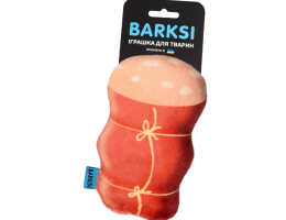 Barksi Іграшка для собак м'яка Ковбаса з пискавкою