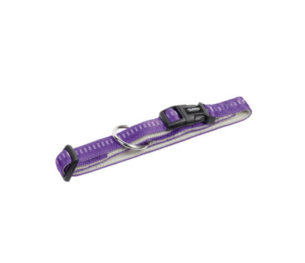 Nobby Ошейник для собак Soft Grip L-XL 2,5×50‑65 см фиолетовый