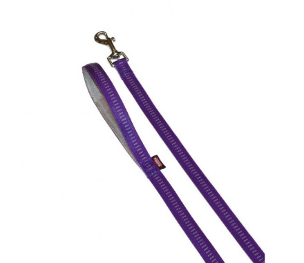 Nobby Поводок для собак Soft Grip L-XL 2,5х120 см фиолетовый