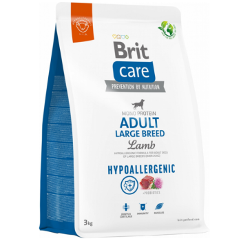 Brit Care Hypoallergenic Adult Large Breed Сухой корм для собак Ягнёнок 3 кг