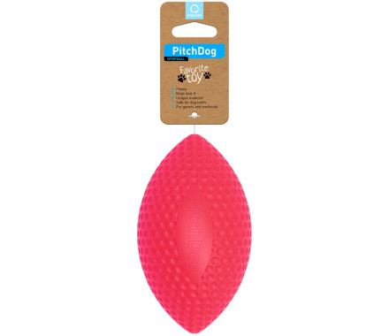 PitchDog Sportball Спортивний м'яч для апортування 9 см рожевий