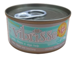 Vibrisse Menu Консерва для котов с курицей и талапией в соусе из водорослей 70 г