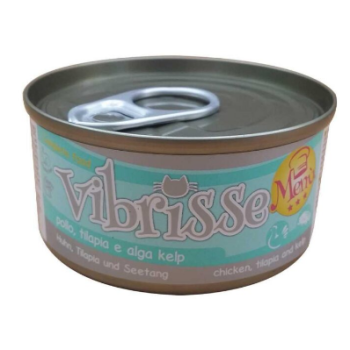 Vibrisse Menu Консерва для котов с курицей и талапией в соусе из водорослей 70 г