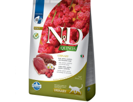 Farmina N&D Quinoa Urinary Adult Сухий корм для котів Качка кіноа журавлина та ромашка 5 кг