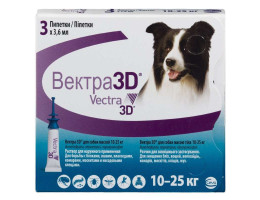 Vectra 3D by Ceva Краплі для собак 10-25 кг 1х3,6 мл