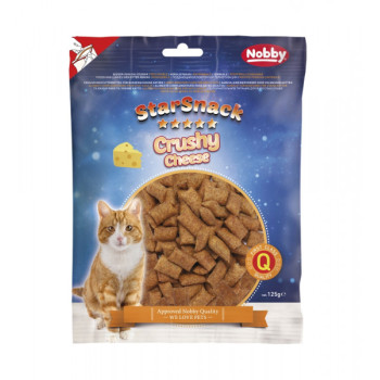 Nobby StarSnack Лакомства для котов Crushy Сыр 125 г