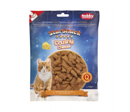 Nobby StarSnack Лакомства для котов Crushy Сыр 125 г