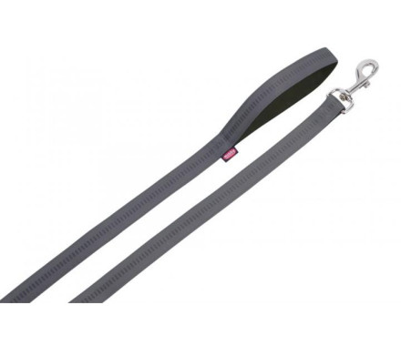 Nobby Поводок для собак Soft Grip L-XL 2,5х120 см серый