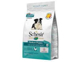 Schesir Dog Сухой корм для щенков средних пород Курица 3 кг