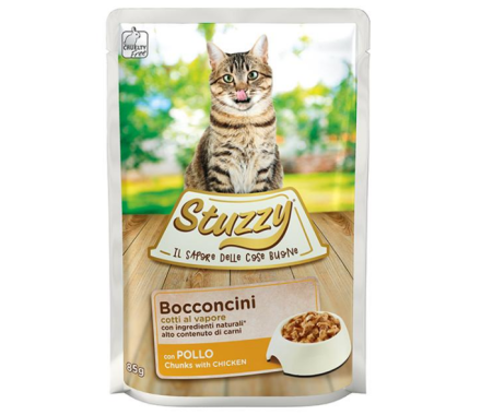 Stuzzy Влажный корм для котов Курица в соусе 85 г