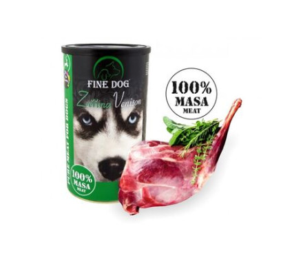 Fine Dog Консерва для собак Дичь 1200 г