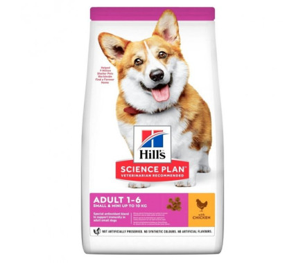 Hill’s SP Сухой корм для собак Adult Small&Mini Курица 6 кг