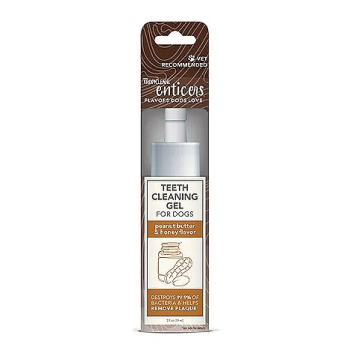 TropiClean Enticers Гель для собак для ухода за ротовой полостью арахисовое масло и мед 59 мл