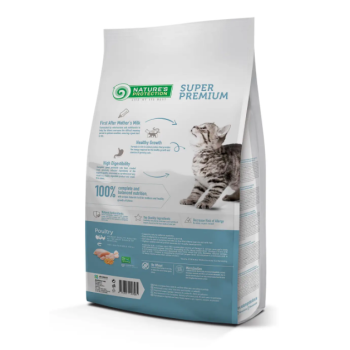 Natures Protection Сухой корм для котят Kitten All breeds Птица 2 кг