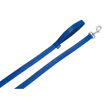 Nobby Поводок для собак Soft Grip M-L 2х120 см синий