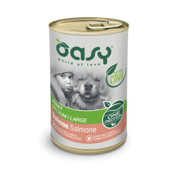 Oasy Консерва для собак Oap Medium/Large Breed Лосось 400 г
