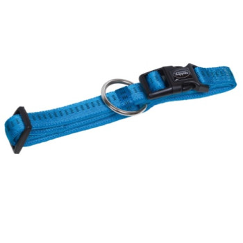Nobby Ошейник для собак Soft Grip XS-S 1,5х25-35 см голубой