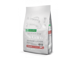 Nature's Protection Сухий корм для цуценят White Dogs Starter All Breeds Лосось 1,5 кг