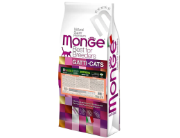 Monge Сухий корм для котів Bwild Grain Free Лосось 10 кг
