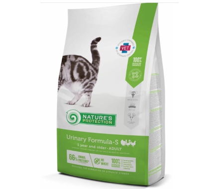 Natures Protection Сухой корм для котов Urinary Formula-S Adult 2 кг