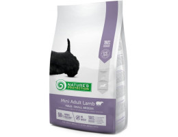 Nature's Protection Сухий корм для собак Mini Adult Small breeds Ягня 2 кг