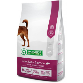 Nature\'s Protection Сухой корм для собак Mini Adult Small breeds Лосось 2 кг