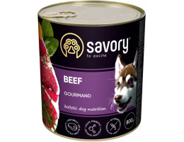 Savory Консерва для собак Говядина 800 г