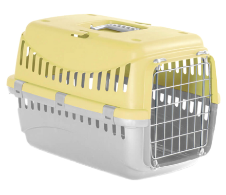 MP Bergamo Gipsy 1 Переноска для котов S Yellow с металлическими дверцами 46х31х32 см