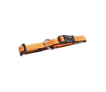 Nobby Ошейник для собак Soft Grip XS-S 1,5х25-35 см оранжевый