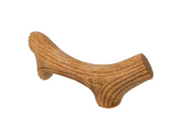 GiGwi Wooden Antler Іграшка для собак Ріг жувальний дерево полімер L 24 см