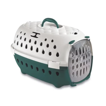 Stefanplast Переноска для тварин Travel Chic 34,5х50х32 см смарагдова