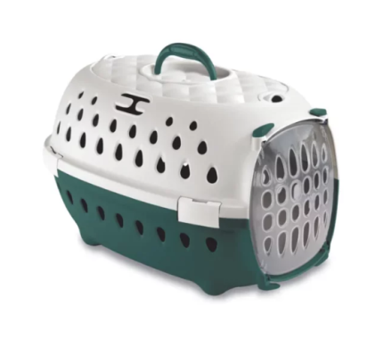 Stefanplast Переноска для тварин Travel Chic 34,5х50х32 см смарагдова