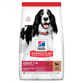 Hill’s SP Сухой корм для собак Adult Medium Ягнёнок 2,5 кг
