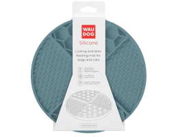 Waudog Silicone Коврик для собак Медленное кормление 21,1х21,1х3 см серый