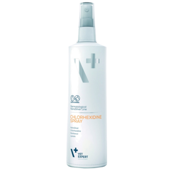 VetExpert NanoSilver Chlorhexidine Спрей антибактиріальний для котів та собак 100 мл